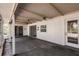 Spacious screened porch with ceiling fans and access to the backyard at 6329 David Blvd, Port Charlotte, FL 33981