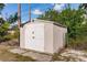 The shed is perfect for extra storage at 6329 David Blvd, Port Charlotte, FL 33981