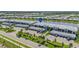 Aerial view of homes on the water, featuring a prime location and serene surroundings at 14204 Heritage Landing Blvd # 712, Punta Gorda, FL 33955
