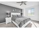 Stylish bedroom featuring a modern color scheme and ample natural light at 14204 Heritage Landing Blvd # 712, Punta Gorda, FL 33955
