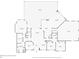 Detailed floor plan showcasing the layout with a lanai, bedrooms, kitchen, and garage at 15490 Seafoam Cir, Port Charlotte, FL 33981
