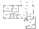 Detailed floor plan showcasing bedrooms, living spaces, kitchen, and garage layout at 182 Dowling Ne Ave, Port Charlotte, FL 33952