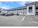Exterior view of well-maintained building; each unit features its own private balcony and parking at 22375 Edgewater Dr # 255, Punta Gorda, FL 33980