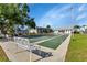 Enjoy a game of shuffleboard on these well-maintained community courts under a sunny blue sky at 22375 Edgewater Dr # 255, Punta Gorda, FL 33980