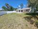 Backyard with patio and privacy fence at 2306 Lee Ter, Port Charlotte, FL 33952