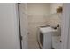 Functional laundry room with modern washer and dryer, providing convenience for everyday chores at 24141 Green Heron Dr # 23, Punta Gorda, FL 33980