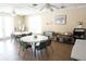 Bright recreation room featuring round tables, comfortable seating, and a serving area with counter space at 24141 Green Heron Dr # 23, Punta Gorda, FL 33980