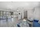 Bright, open floor plan with laminate flooring that blends the kitchen, dining and living spaces at 2621 Larkspur Dr, Punta Gorda, FL 33950