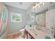 Bathroom with tile floor, granite vanity, and painted walls at 2666 Barry Rd, North Port, FL 34286