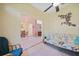 Inviting living space with comfortable seating, neutral color palette, and seamless transition into adjacent rooms at 2666 Barry Rd, North Port, FL 34286