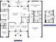 Detailed floor plan featuring a Primary suite, open-concept living, and a two-car garage at 337 Rosario St, Punta Gorda, FL 33983