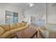 Comfortable living room overlooking the pool area and patio at 3513 Dileuca St, Punta Gorda, FL 33950