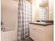 Functional bathroom with shower, and vanity at 3712 Balboa Ct, Punta Gorda, FL 33983