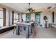 Comfortable dining space with natural lighting and shelving at 3712 Balboa Ct, Punta Gorda, FL 33983