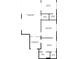 Detailed floor plan showcasing the layout of the home, including the screened porch and eat-in kitchen at 3712 Balboa Ct, Punta Gorda, FL 33983