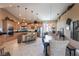 Spacious kitchen with modern appliances and a large dining area at 3712 Balboa Ct, Punta Gorda, FL 33983