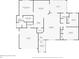 Detailed floor plan showcasing layout, including primary bedroom, kitchen, living room, and lanai at 5640 Burdette Ter, North Port, FL 34287
