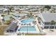 Community pools and shuffleboard courts create a relaxed atmosphere for residents to enjoy at 714 Fairmount Dr, North Port, FL 34287