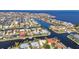 Waterfront community with houses on canals, offering direct access to the ocean at 125 Donna Ct, Punta Gorda, FL 33950