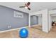 Spacious bedroom features ample lighting, a mirrored closet, and neutral tones at 125 Donna Ct, Punta Gorda, FL 33950