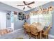 Bright eat-in kitchen with white appliances at 20016 Sancraft Ave, Port Charlotte, FL 33954