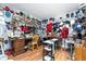 A unique and interesting office filled with decorations, a desk, and a chair at 20016 Sancraft Ave, Port Charlotte, FL 33954