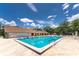 Enjoy the large community pool and sunning deck on a beautiful and sunny Florida day at 20016 Sancraft Ave, Port Charlotte, FL 33954