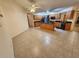 Open kitchen featuring oak cabinets, black appliances, and tile flooring at 243 Harbor Blvd, Port Charlotte, FL 33954