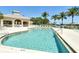 Resort-style community pool area, perfect for relaxation and recreation, features lounge seating and a poolside pavilion at 27854 Arrowhead Cir, Punta Gorda, FL 33982