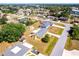 Aerial shot of property showcasing its location, neighborhood, and proximity to the street at 582 Ridgewood Nw St, Port Charlotte, FL 33952