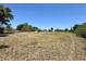 Oversized lot with grass and trees and distant views of home with a pool at 6308 Grove Blvd, Punta Gorda, FL 33982