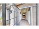 Inviting entryway featuring a decorative security door and glass sidelights at 1677 Palace Ct, Punta Gorda, FL 33980