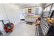 The workshop boasts organized storage, ample counter space, and natural lighting for projects at 1677 Palace Ct, Punta Gorda, FL 33980