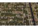 Aerial view of neighborhood highlighting home's location among tree lined streets and residential properties at 18459 Inwood Ave, Port Charlotte, FL 33948