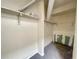 This is an unfinished walk in closet with shelving, awaiting your creative design touches at 2314 Lee Ter, Port Charlotte, FL 33952