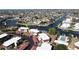 Aerial view showcases this community's prime waterfront location with quick access to the Gulf at 311 Garvin St # 405A, Punta Gorda, FL 33950