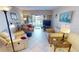 Serene living room boasting waterfront views and comfortable seating arrangement at 311 Garvin St # 405A, Punta Gorda, FL 33950