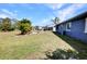 Backyard showing fire pit, hot tub gazebo, RV and shed at 4474 Ozark Ave, North Port, FL 34287