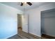 Clean bedroom with closet, and a neutral color scheme at 6272 Sooner St, North Port, FL 34287