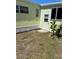 Small yard, perfect size and easy to maintain at 805 S Green Cir, Venice, FL 34285