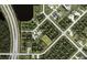 Aerial view of the property's location within a serene neighborhood close to Winchester Blvd at 112 Cougar Way, Rotonda West, FL 33947