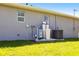Exterior view of home's water filtration system at 1816 Braddock Ave, North Port, FL 34288