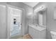 Bathroom featuring a sink and a view to the kitchen at 2061 Willow Hammock Cir # 303, Punta Gorda, FL 33983