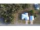 Aerial view of the property, showcasing the home's layout, pool, and expansive yard at 29211 Picador St, Punta Gorda, FL 33982