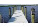 Wooden dock stretching out into the water, great for fishing or boating at 29211 Picador St, Punta Gorda, FL 33982