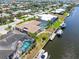 Waterfront home boasting a private dock and quick access to open waters and beautiful scenery at 931 Cimarron Dr, Punta Gorda, FL 33950