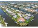 Waterfront homes with private docks line the canals of this lovely neighborhood; a boater's paradise! at 931 Cimarron Dr, Punta Gorda, FL 33950