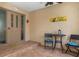 Welcoming front entryway with decorative accents and tiled porch at 931 Cimarron Dr, Punta Gorda, FL 33950