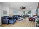 Bright and open living room with modern furnishings and stylish decor at 1318 Wesley Dr # 7, Punta Gorda, FL 33950