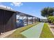 Enclosed pool and shuffleboard court provide ample outdoor entertainment options at 1318 Wesley Dr # 7, Punta Gorda, FL 33950